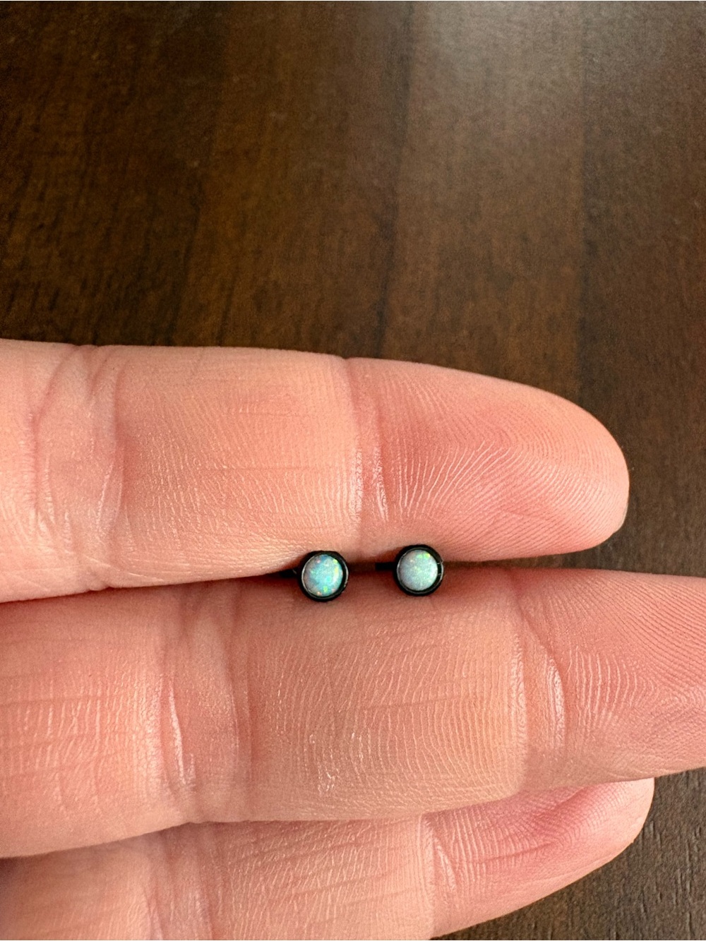 Opal Stud Earrings